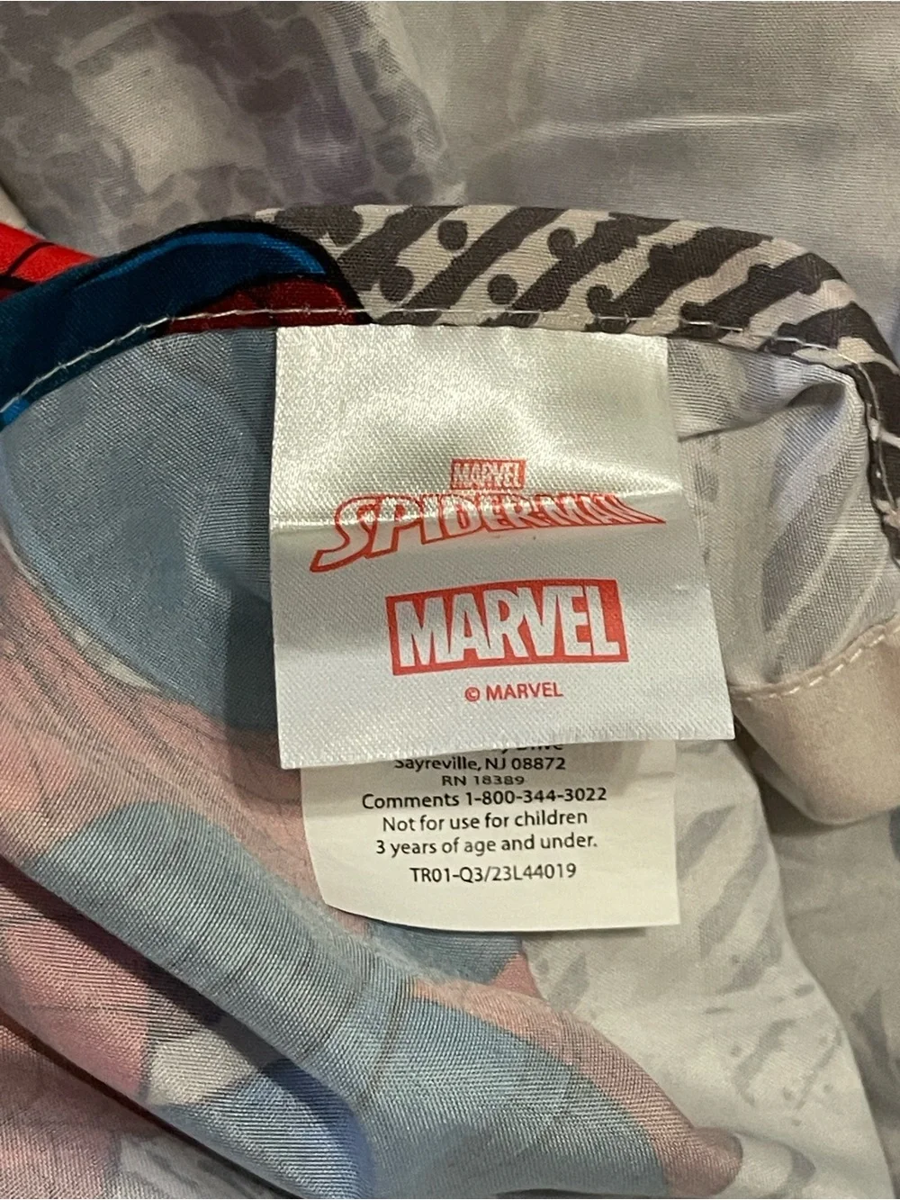Spider-Man Kids Full Sheet and Fitted Sheet   - Red & Blue New Out of Package